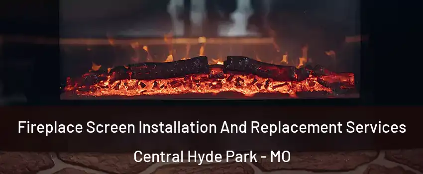 Fireplace Screen Installation And Replacement Services Central Hyde Park - MO