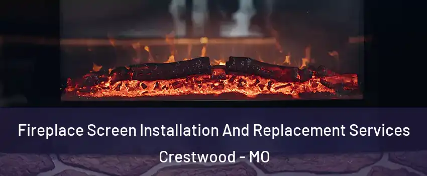 Fireplace Screen Installation And Replacement Services Crestwood - MO