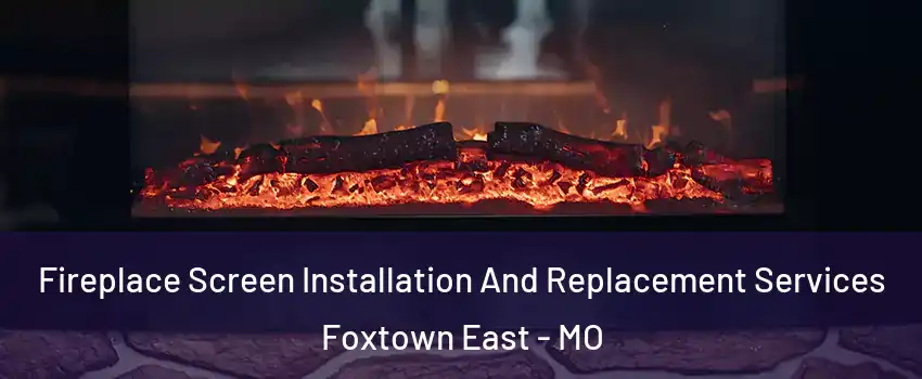 Fireplace Screen Installation And Replacement Services Foxtown East - MO