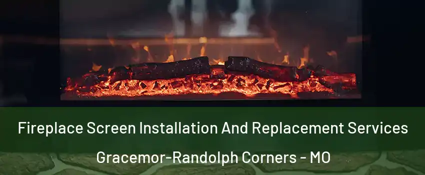 Fireplace Screen Installation And Replacement Services Gracemor-Randolph Corners - MO