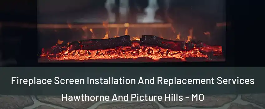 Fireplace Screen Installation And Replacement Services Hawthorne And Picture Hills - MO