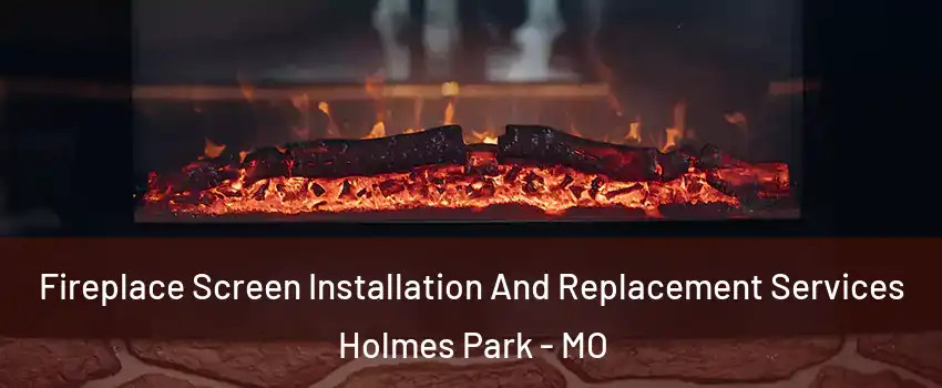 Fireplace Screen Installation And Replacement Services Holmes Park - MO