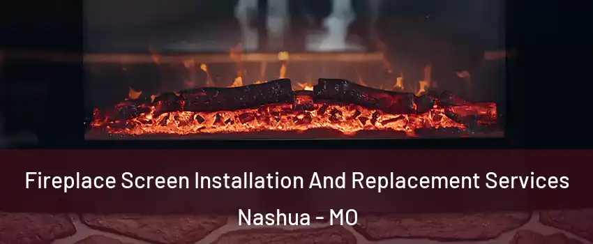 Fireplace Screen Installation And Replacement Services Nashua - MO