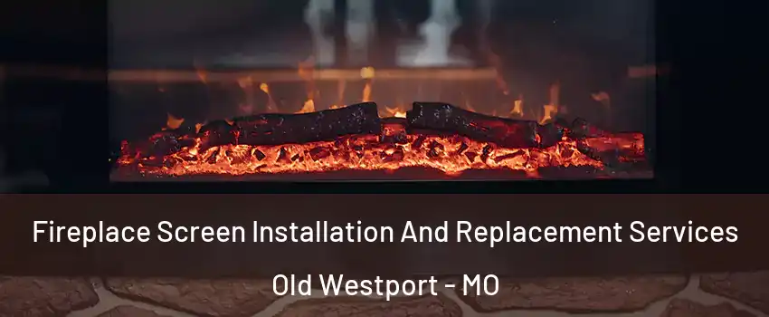 Fireplace Screen Installation And Replacement Services Old Westport - MO