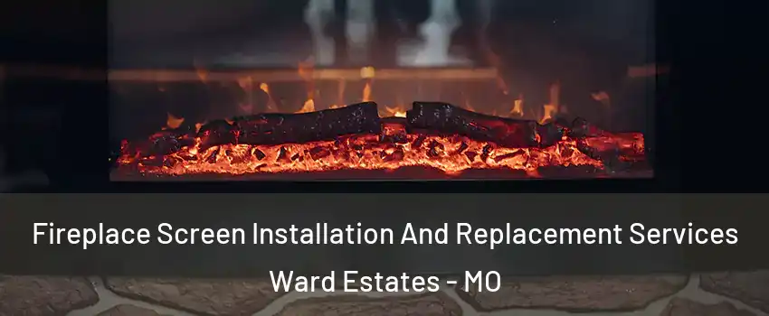 Fireplace Screen Installation And Replacement Services Ward Estates - MO