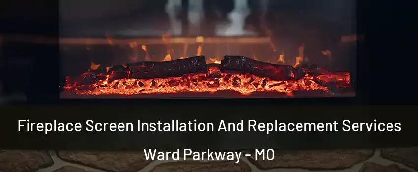 Fireplace Screen Installation And Replacement Services Ward Parkway - MO