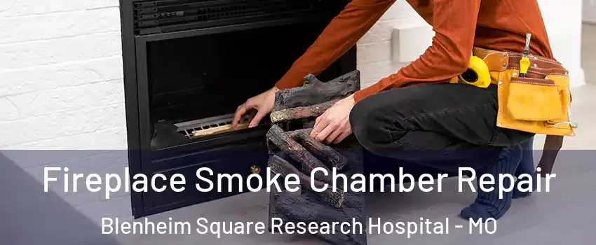 Fireplace Smoke Chamber Repair Blenheim Square Research Hospital - MO