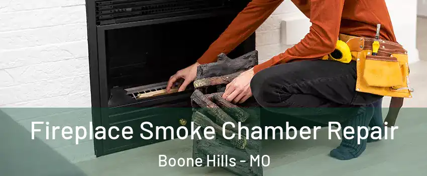 Fireplace Smoke Chamber Repair Boone Hills - MO