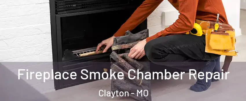 Fireplace Smoke Chamber Repair Clayton - MO