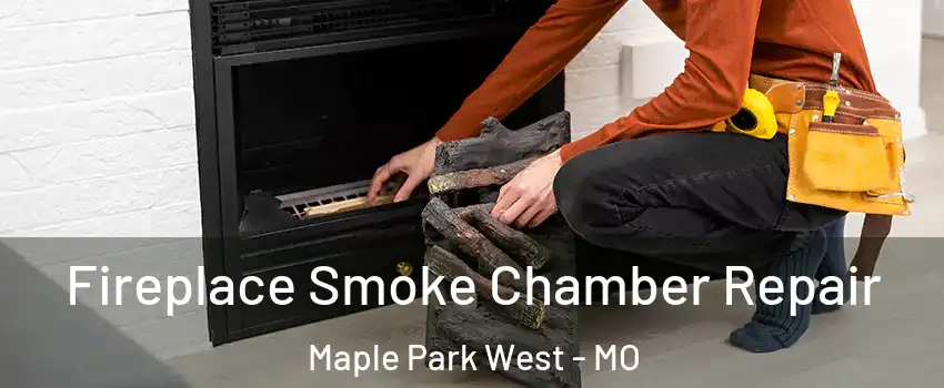 Fireplace Smoke Chamber Repair Maple Park West - MO