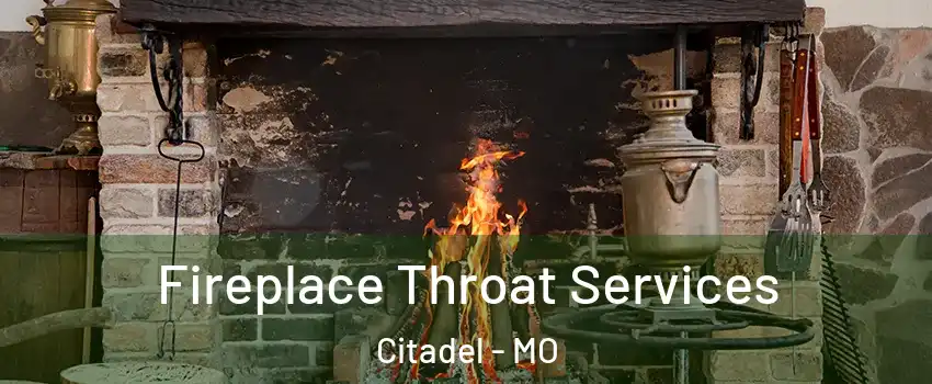 Fireplace Throat Services Citadel - MO