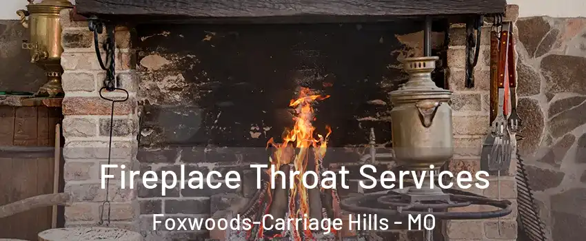 Fireplace Throat Services Foxwoods-Carriage Hills - MO