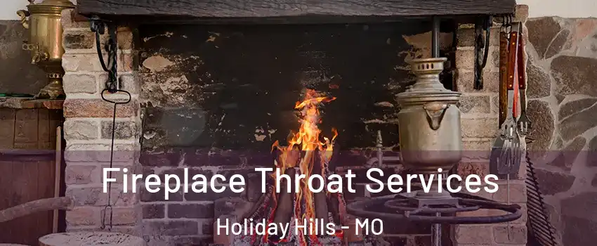 Fireplace Throat Services Holiday Hills - MO