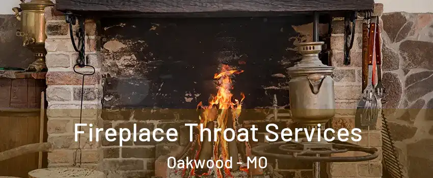 Fireplace Throat Services Oakwood - MO