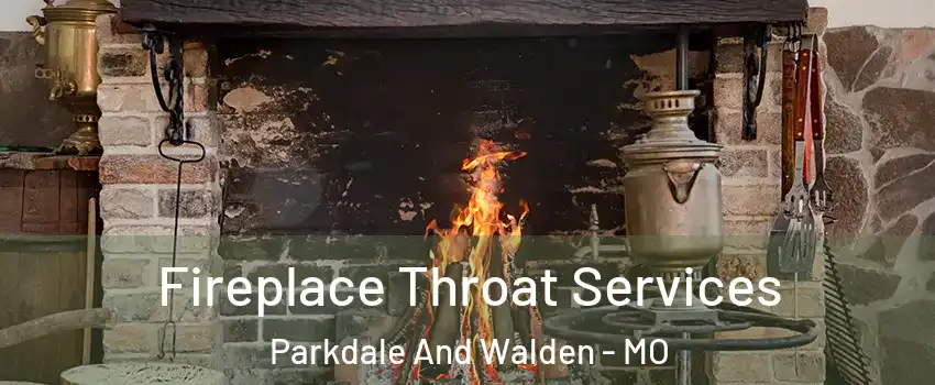 Fireplace Throat Services Parkdale And Walden - MO