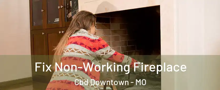 Fix Non-Working Fireplace Cbd Downtown - MO