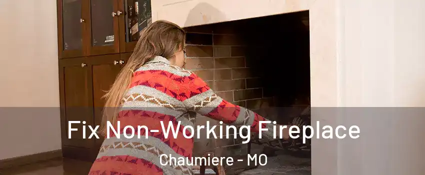 Fix Non-Working Fireplace Chaumiere - MO