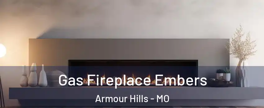 Gas Fireplace Embers Armour Hills - MO