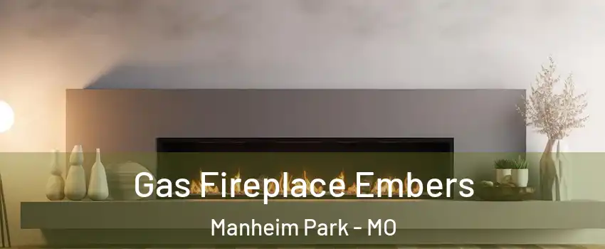 Gas Fireplace Embers Manheim Park - MO