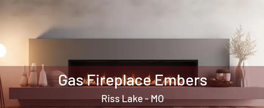 Gas Fireplace Embers Riss Lake - MO