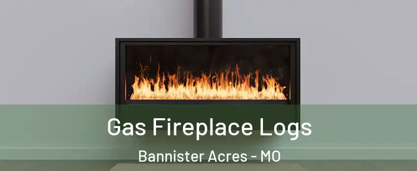 Gas Fireplace Logs Bannister Acres - MO