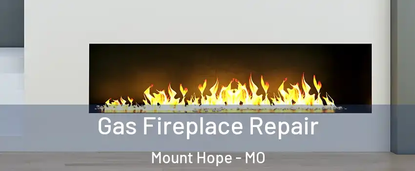 Gas Fireplace Repair Mount Hope - MO