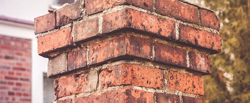 Cracked Chimney Bricks Repair Cost in Santa Fe, Missouri