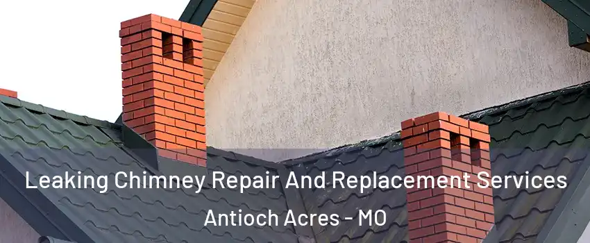 Leaking Chimney Repair And Replacement Services Antioch Acres - MO