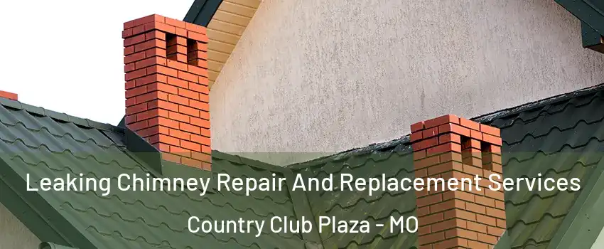 Leaking Chimney Repair And Replacement Services Country Club Plaza - MO