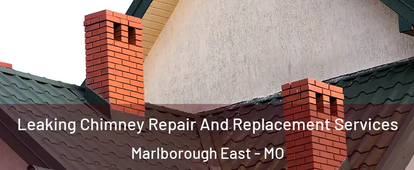 Leaking Chimney Repair And Replacement Services Marlborough East - MO