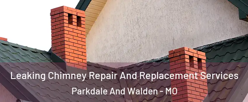 Leaking Chimney Repair And Replacement Services Parkdale And Walden - MO