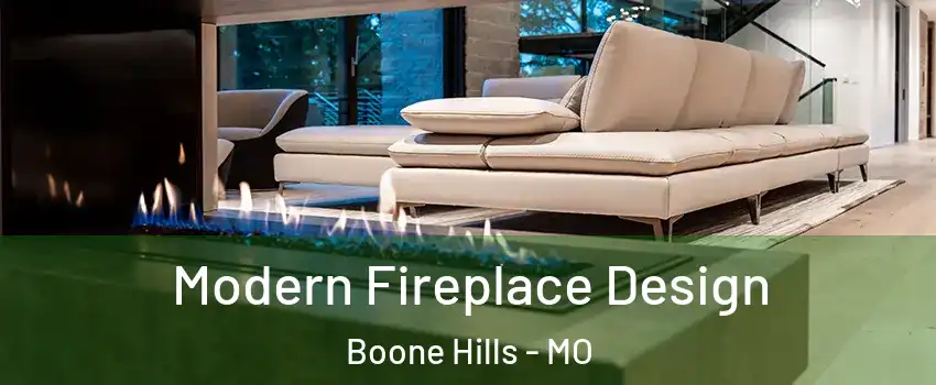 Modern Fireplace Design Boone Hills - MO