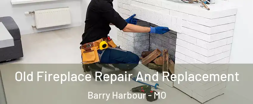 Old Fireplace Repair And Replacement Barry Harbour - MO