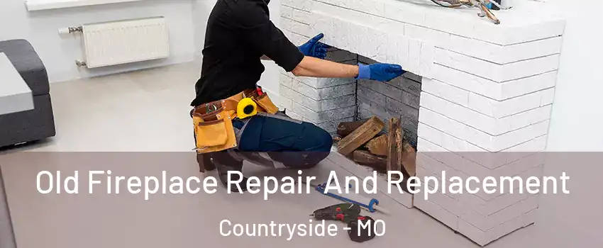 Old Fireplace Repair And Replacement Countryside - MO