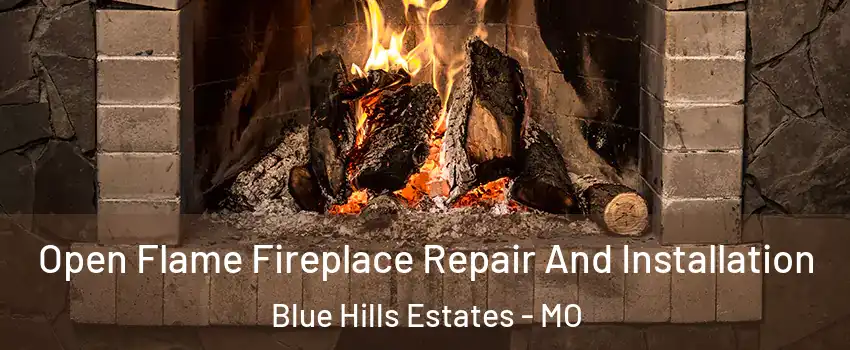 Open Flame Fireplace Repair And Installation Blue Hills Estates - MO