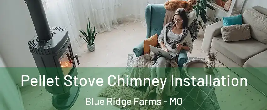 Pellet Stove Chimney Installation Blue Ridge Farms - MO