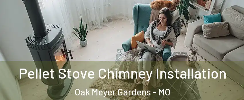 Pellet Stove Chimney Installation Oak Meyer Gardens - MO