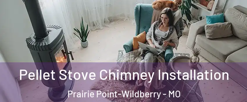 Pellet Stove Chimney Installation Prairie Point-Wildberry - MO