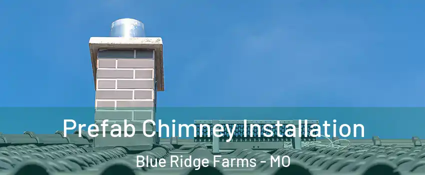 Prefab Chimney Installation Blue Ridge Farms - MO