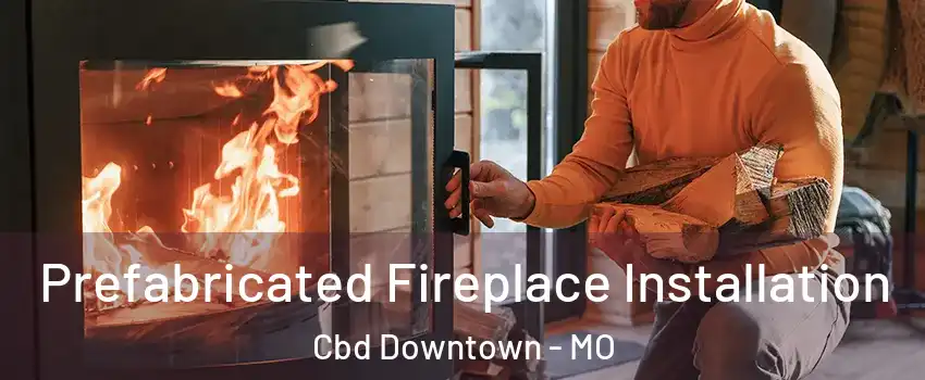 Prefabricated Fireplace Installation Cbd Downtown - MO