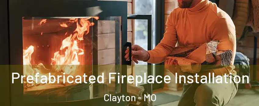 Prefabricated Fireplace Installation Clayton - MO