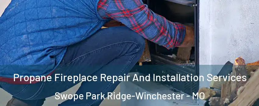 Propane Fireplace Repair And Installation Services Swope Park Ridge-Winchester - MO