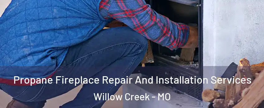 Propane Fireplace Repair And Installation Services Willow Creek - MO