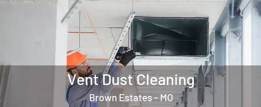 Vent Dust Cleaning Brown Estates - MO