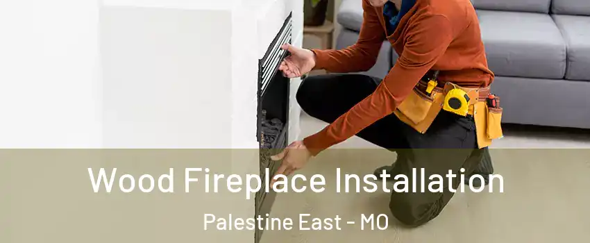 Wood Fireplace Installation Palestine East - MO