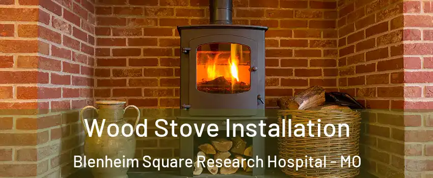 Wood Stove Installation Blenheim Square Research Hospital - MO