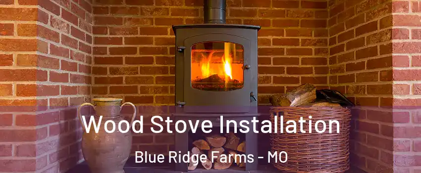 Wood Stove Installation Blue Ridge Farms - MO